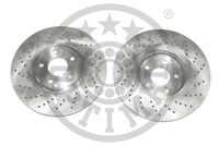 Диск тормозной mercedes w211/w220 4-matic передний вент.d 330мм OPTIMAL BS-7836HC