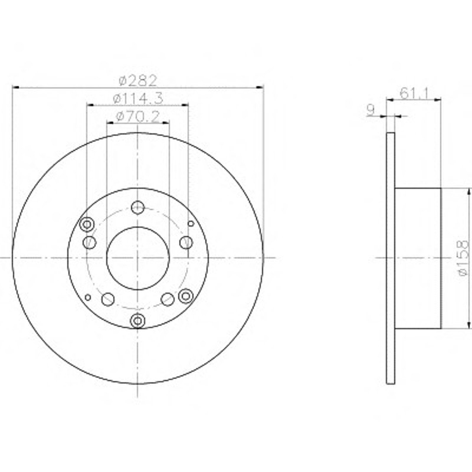 Диск тормозной HELLA/BEHR/PAGID 50217