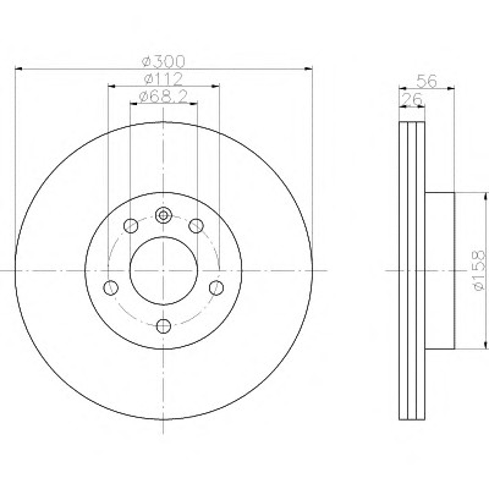 Диск тормозной HELLA/BEHR/PAGID 50347