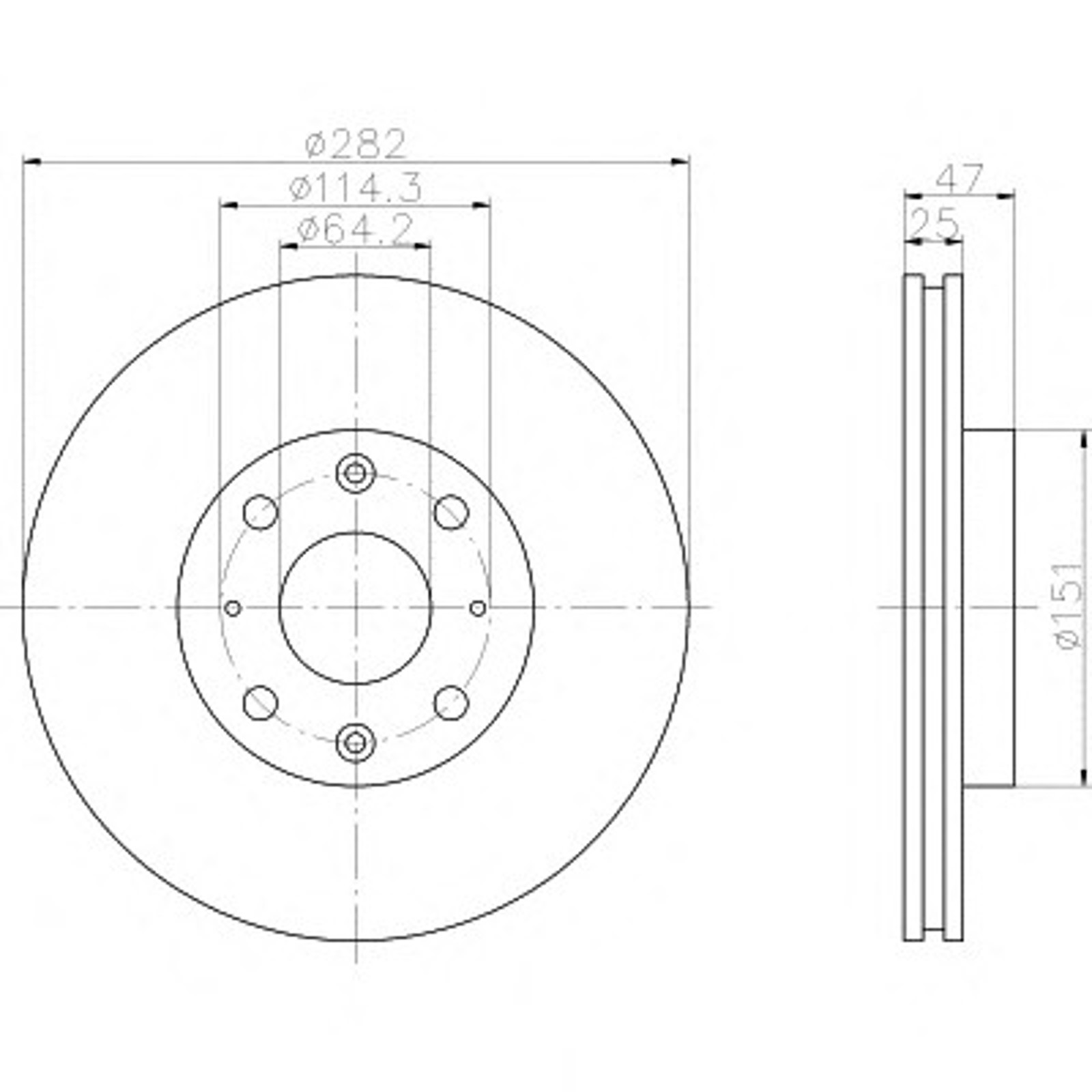 Диск тормозной HELLA/BEHR/PAGID 50350
