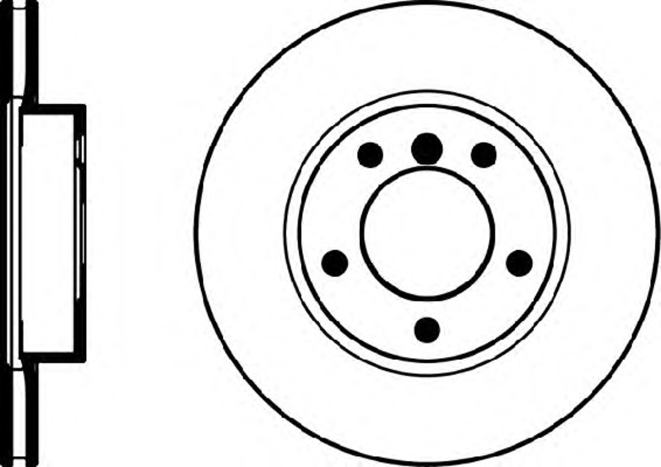 Диск тормозной HELLA/BEHR/PAGID 50424