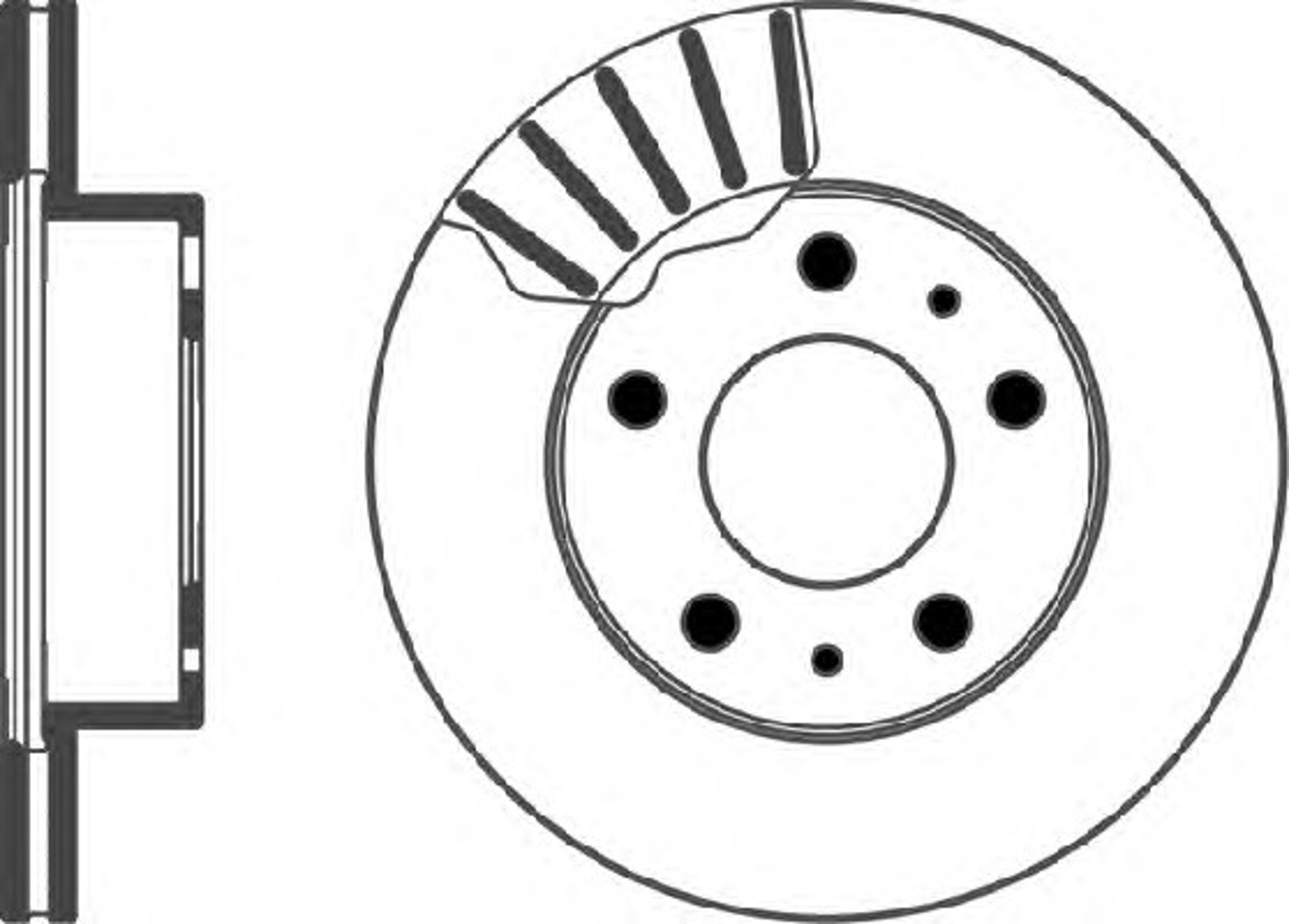 Диск тормозной HELLA/BEHR/PAGID 50917