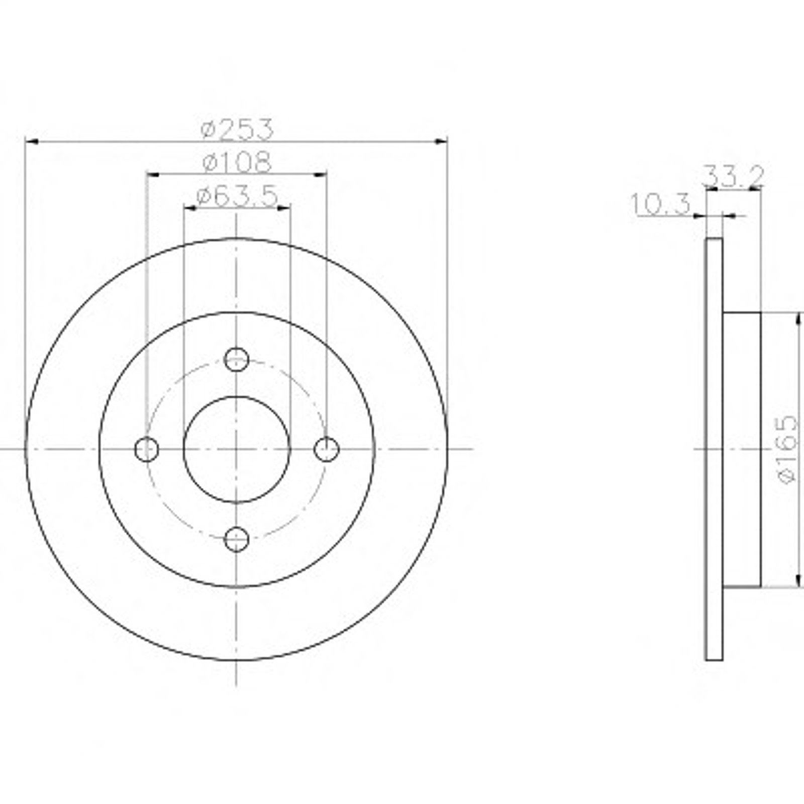 Диск тормозной HELLA/BEHR/PAGID 51008