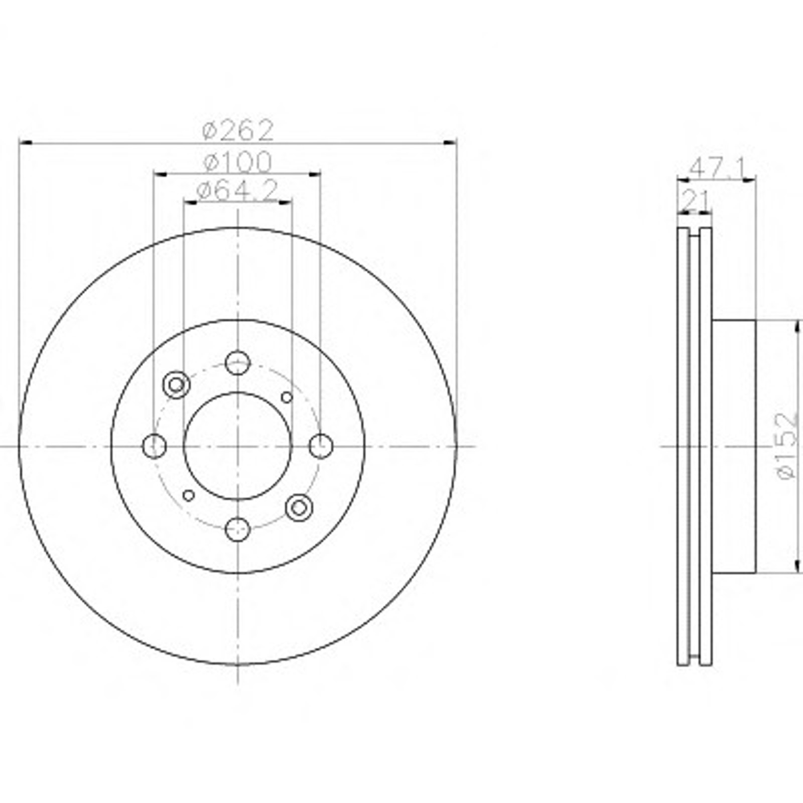 Диск тормозной HELLA/BEHR/PAGID 51118