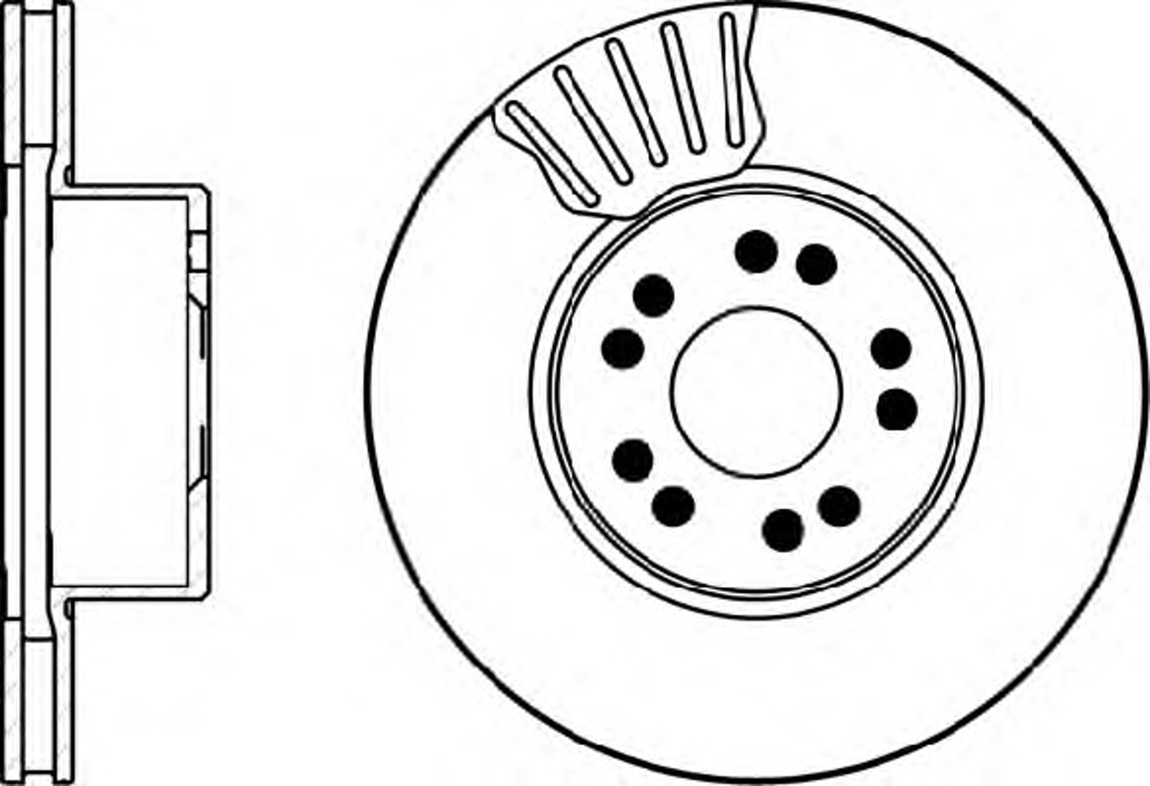 Диск тормозной HELLA/BEHR/PAGID 52126