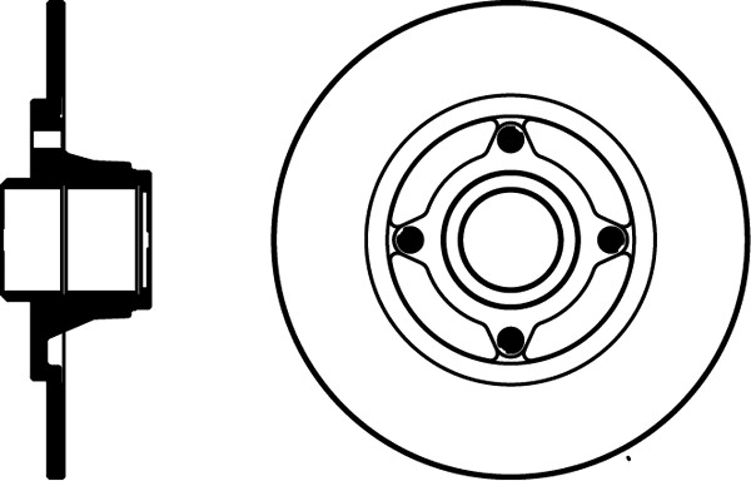 Диск тормозной HELLA/BEHR/PAGID 52816