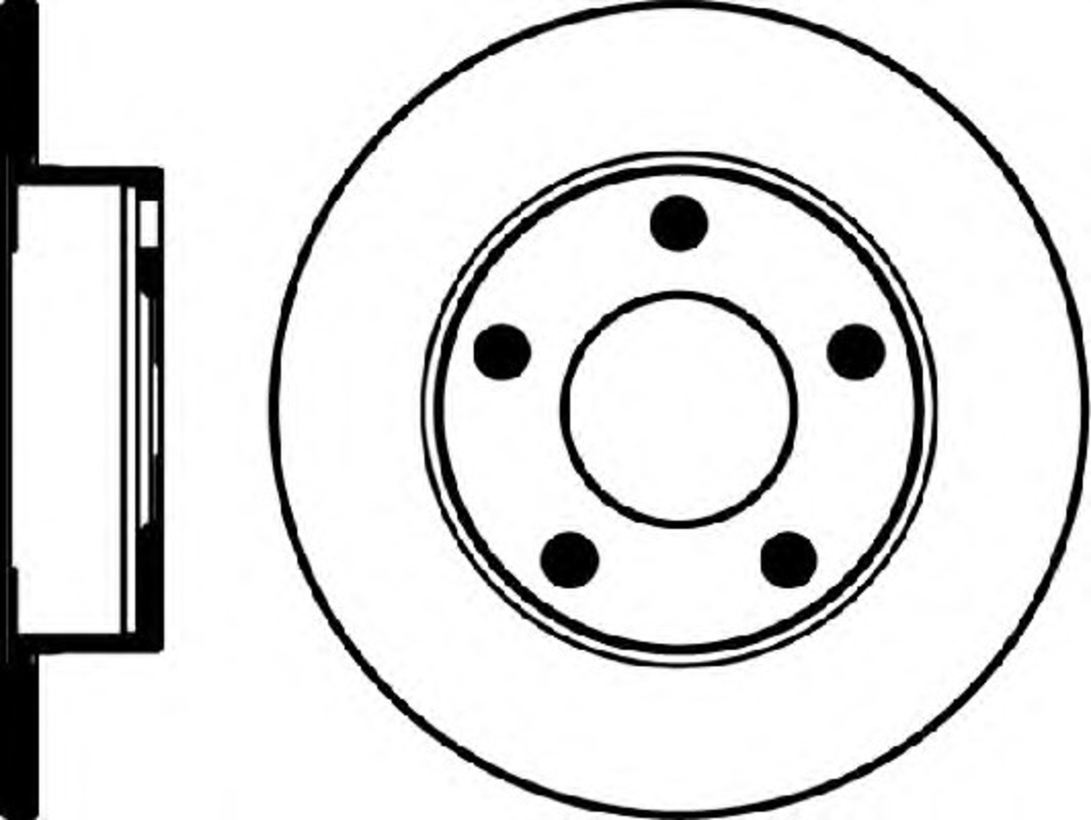 Диск тормозной HELLA/BEHR/PAGID 53952