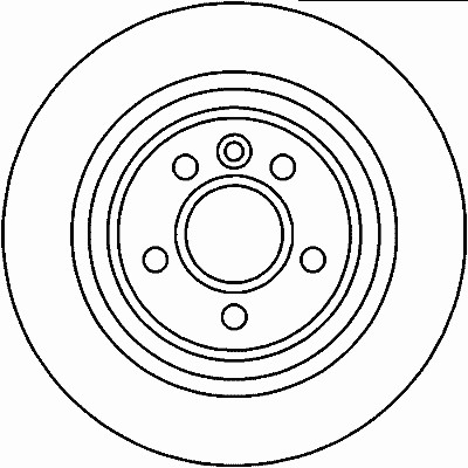 Диск тормозной HELLA/BEHR/PAGID 54593