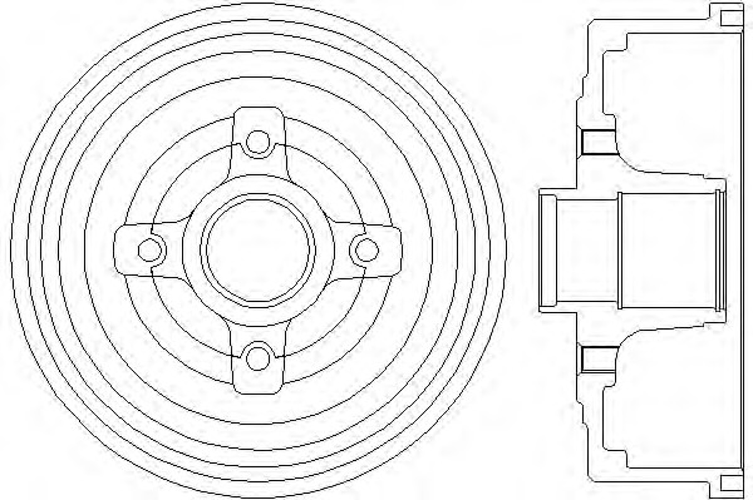 Барабан тормозной HELLA/BEHR/PAGID 61242