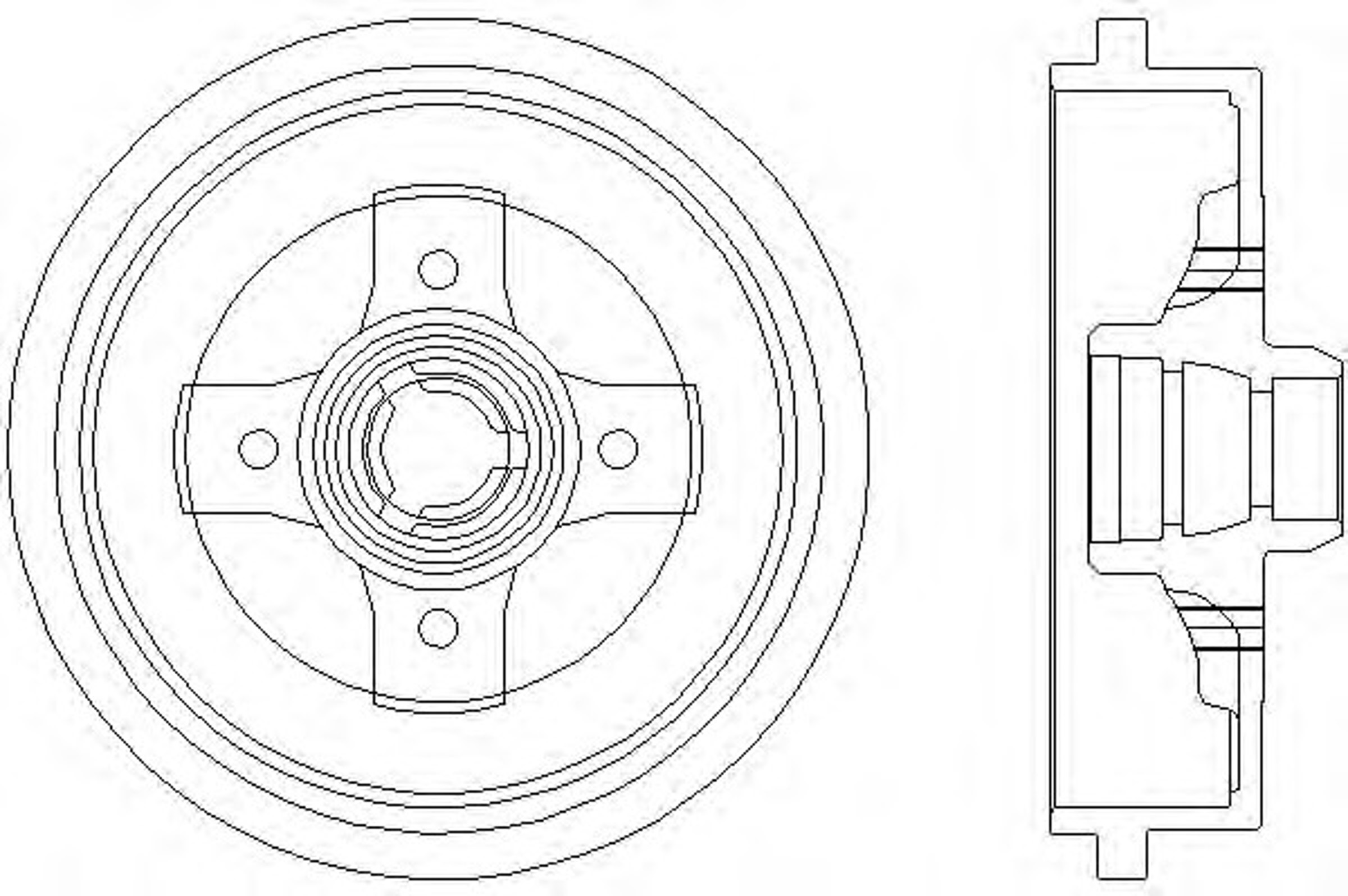 Барабан тормозной HELLA/BEHR/PAGID 63912