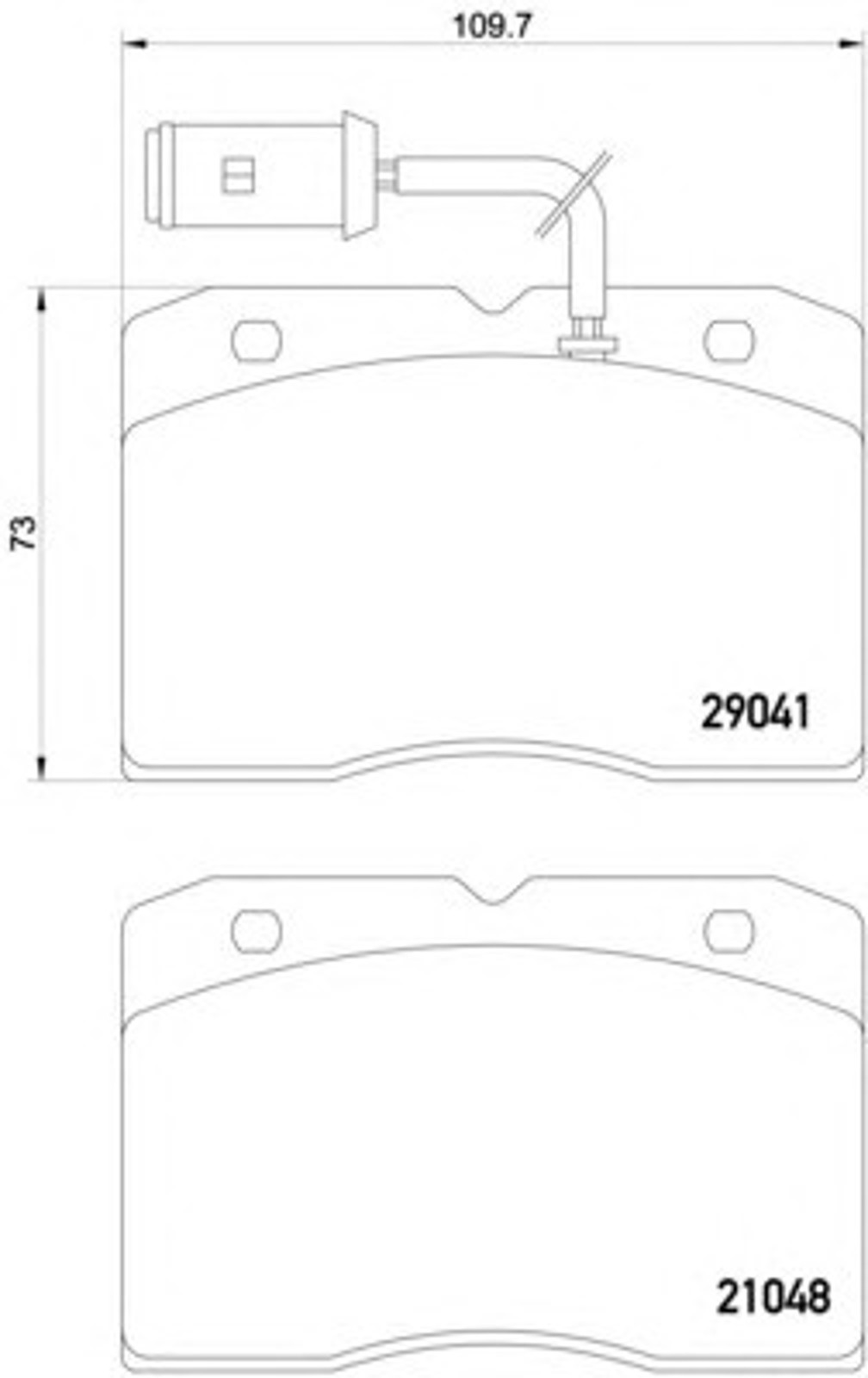 Колодки тормозные дисковые HELLA/BEHR/PAGID C6006