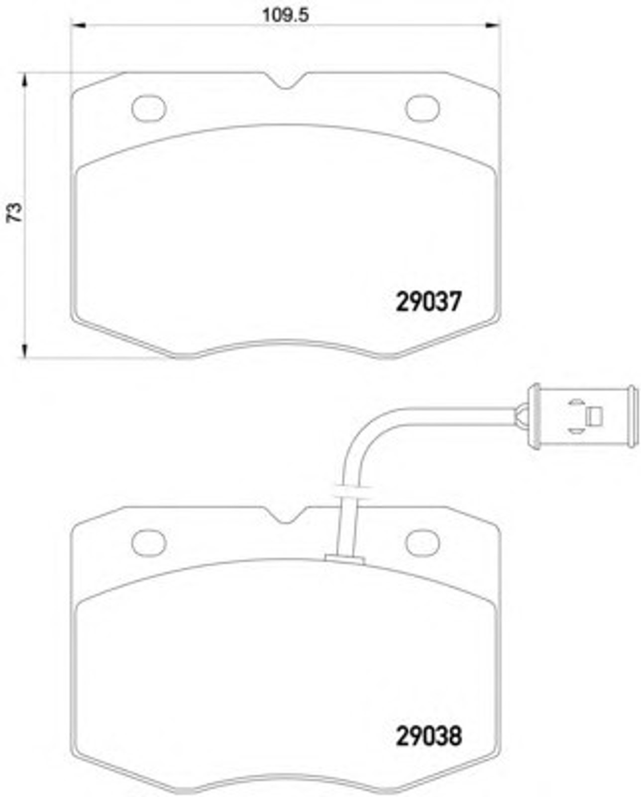 Колодки тормозные дисковые HELLA/BEHR/PAGID C6010