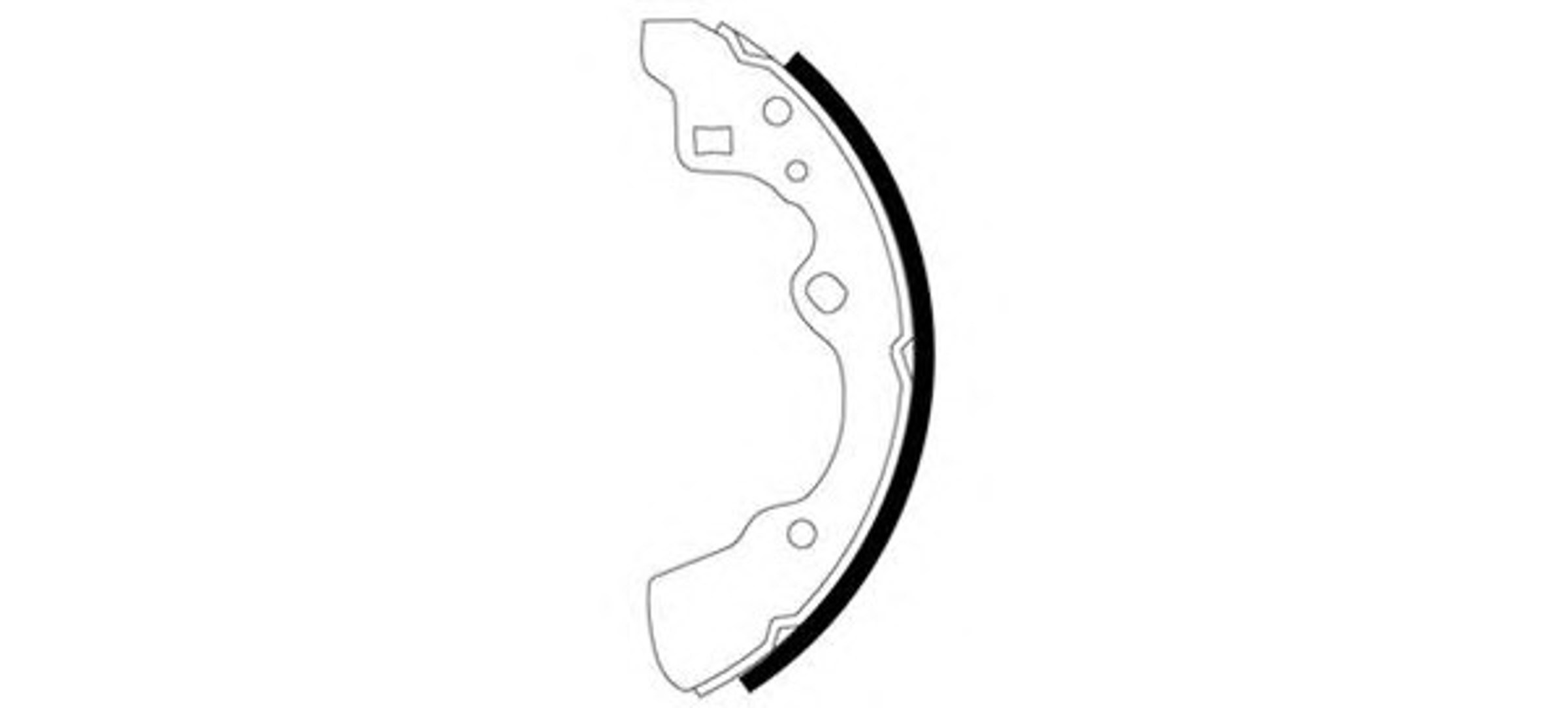 Колодки тормозные барабанные HELLA/BEHR/PAGID H8585