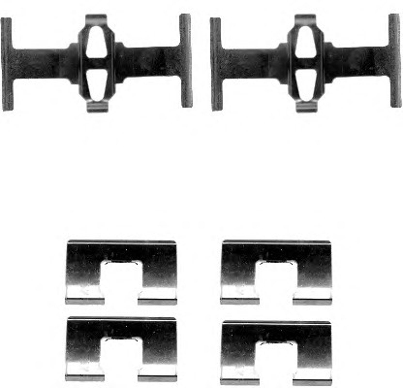 Комплектующие колодки дискового тормоза HELLA/BEHR/PAGID K0088