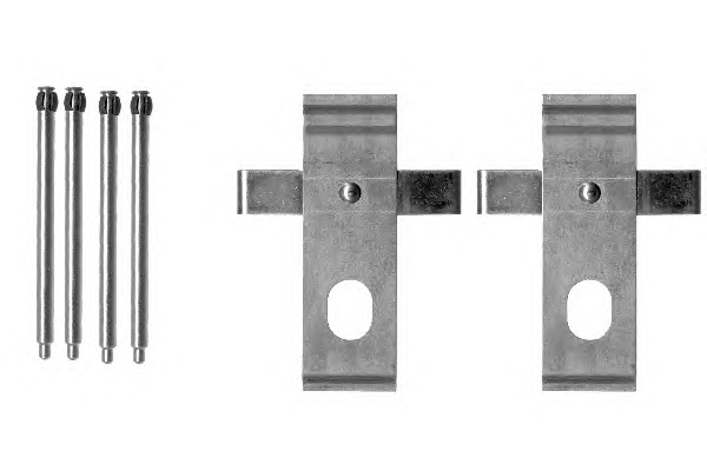 Пружинки тормозных колодок HELLA/BEHR/PAGID K0154
