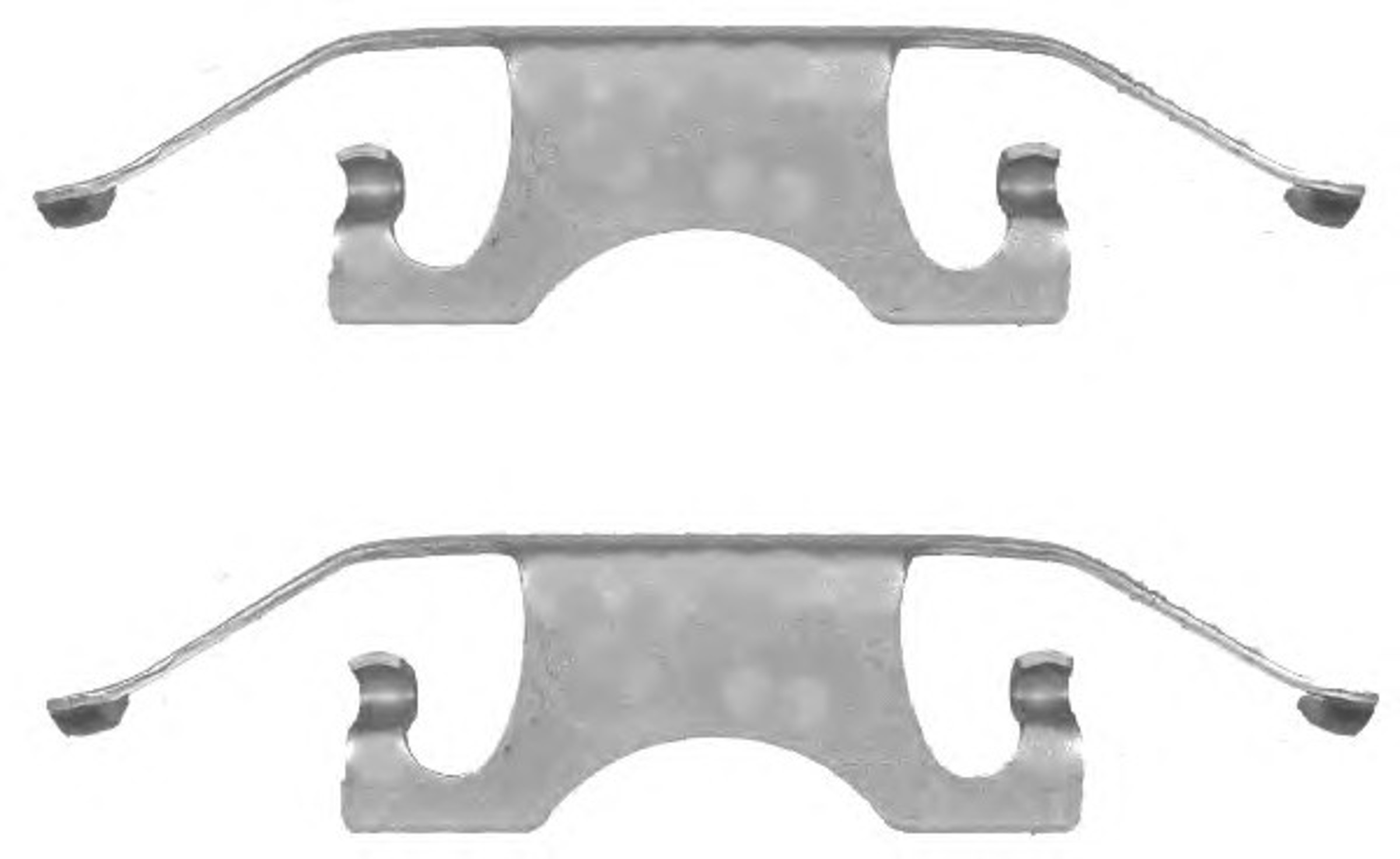 Пружинки тормозных колодок HELLA/BEHR/PAGID K0156
