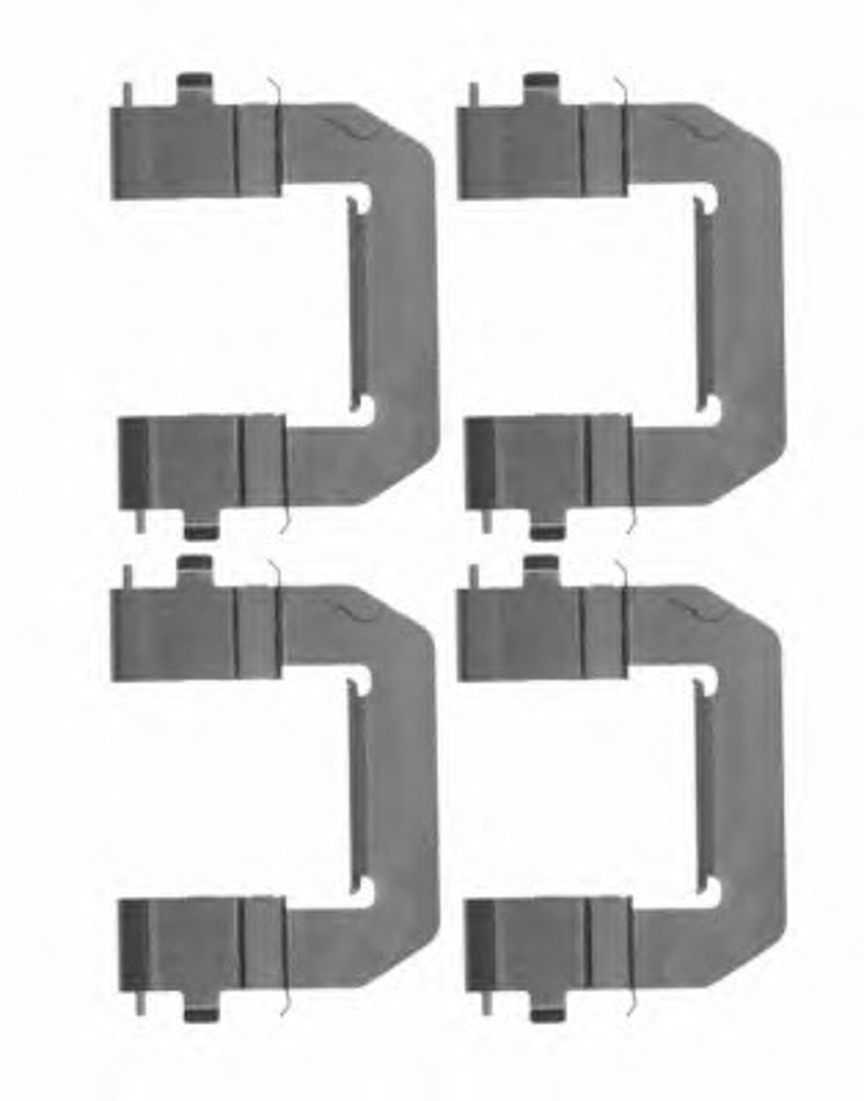 Пружинки тормозных колодок HELLA/BEHR/PAGID K0312