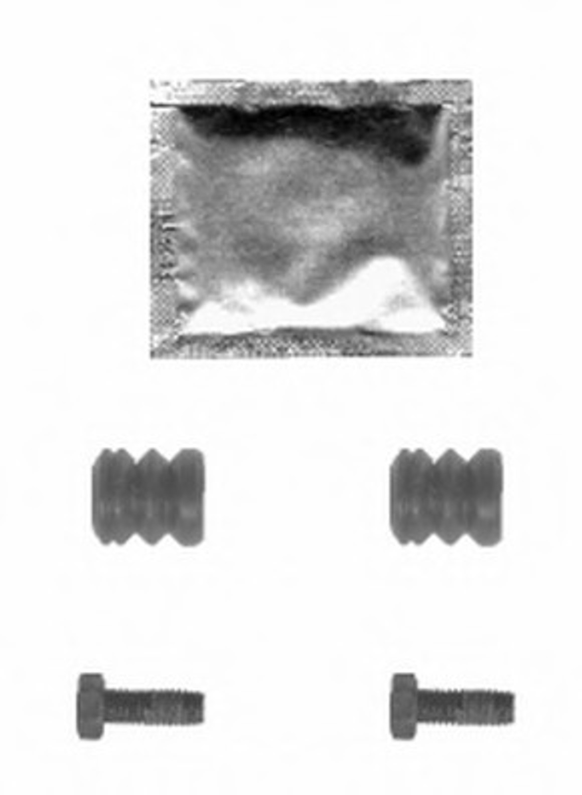 Комплектующие колодки дискового тормоза HELLA/BEHR/PAGID K0393