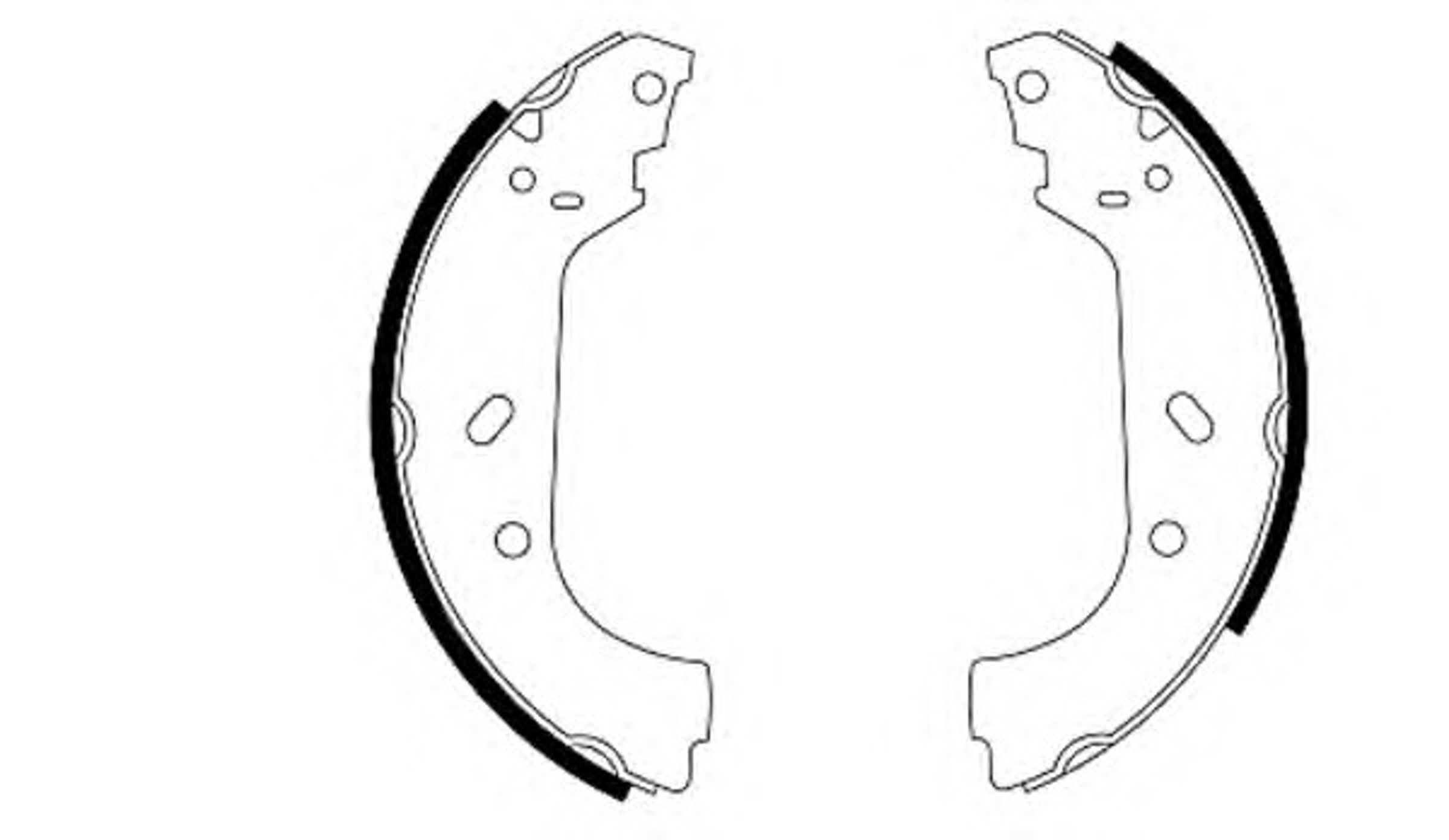 Колодки тормозные барабанные HELLA/BEHR/PAGID R0590