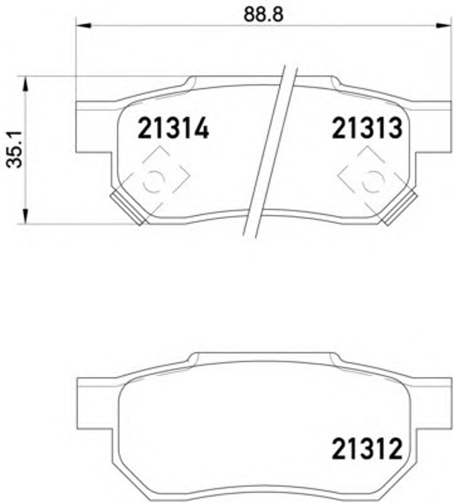 Колодки тормозные дисковые HELLA/BEHR/PAGID T0034