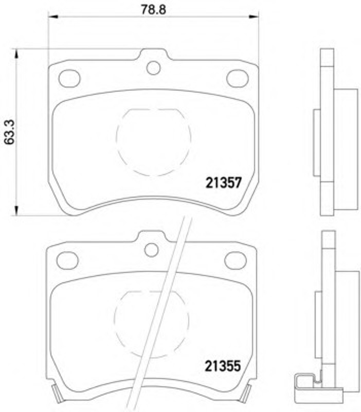 Колодки тормозные дисковые HELLA/BEHR/PAGID T0035