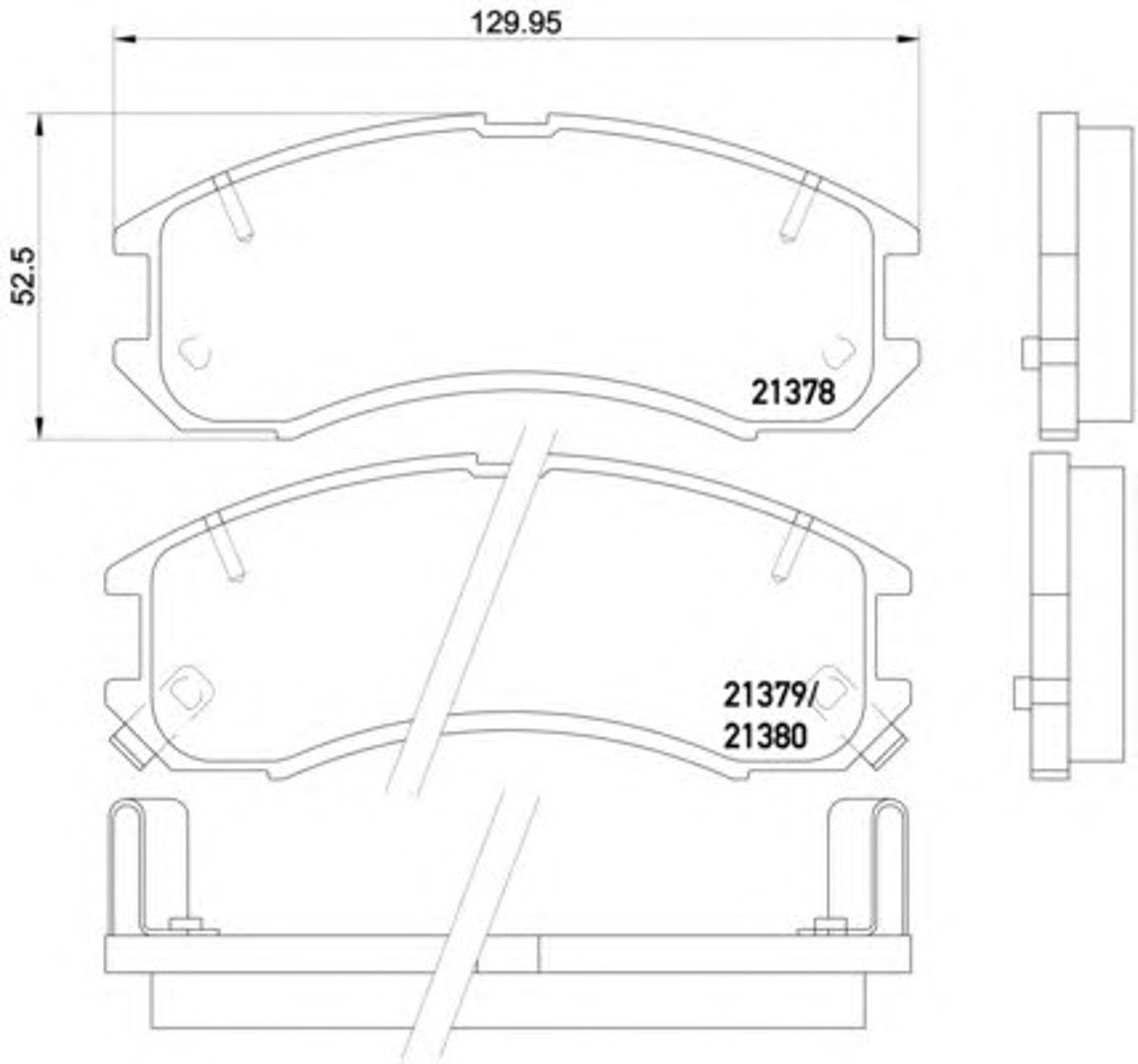 Колодки тормозные дисковые HELLA/BEHR/PAGID T0053
