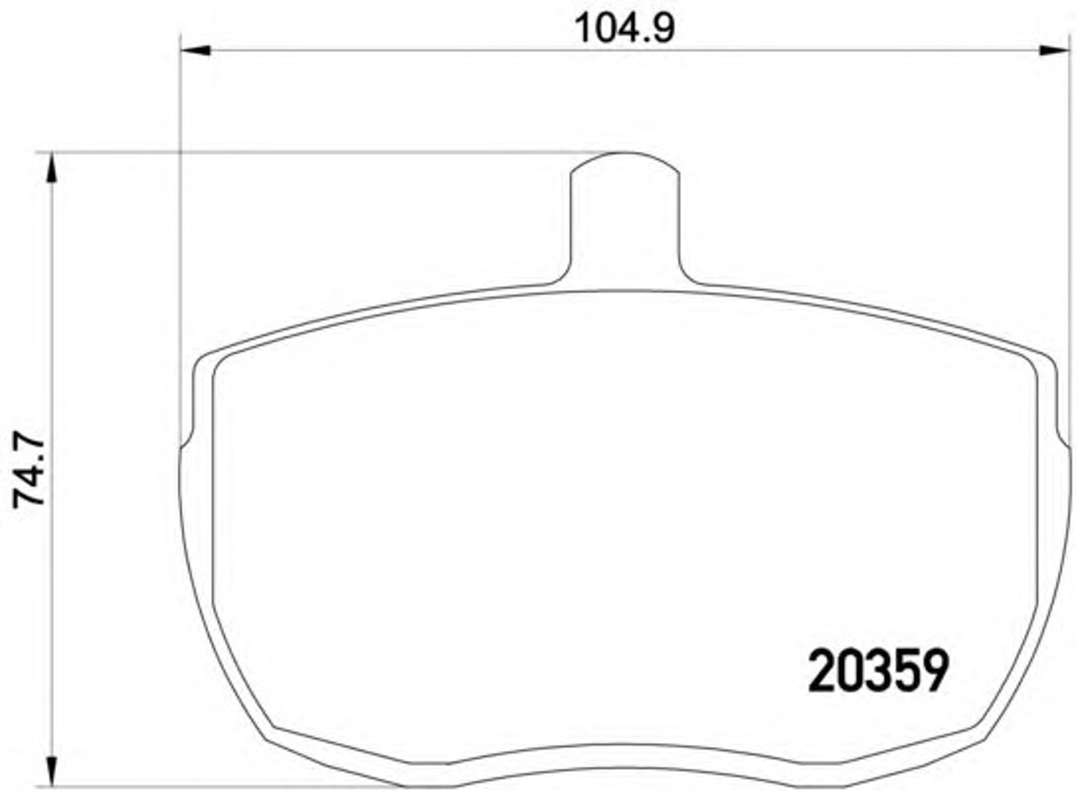 Колодки тормозные дисковые HELLA/BEHR/PAGID T0381
