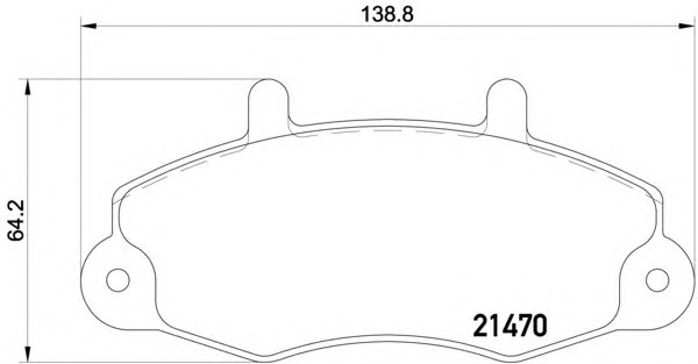 Колодки тормозные дисковые HELLA/BEHR/PAGID T0389