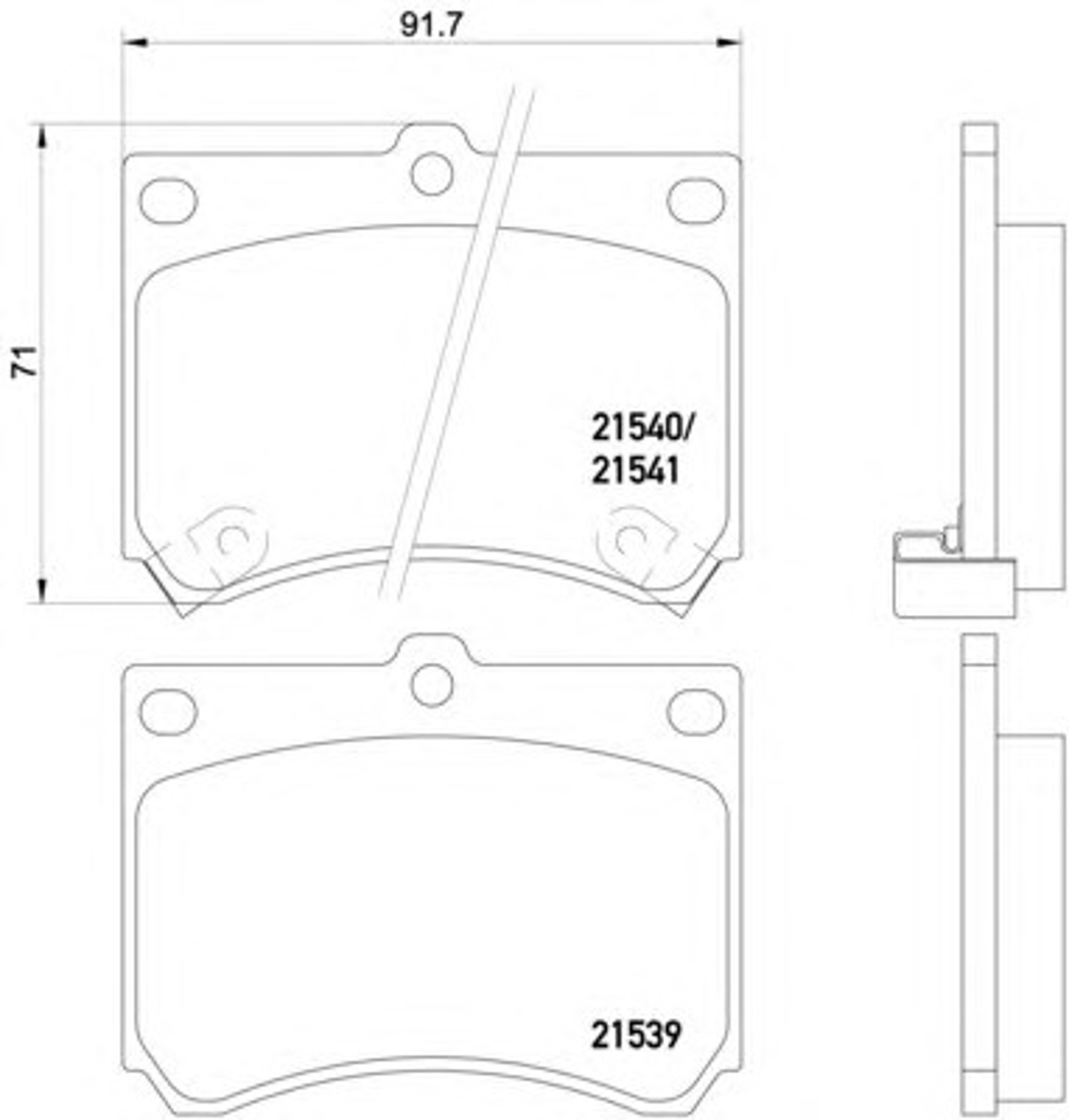 Колодки тормозные дисковые HELLA/BEHR/PAGID T0399