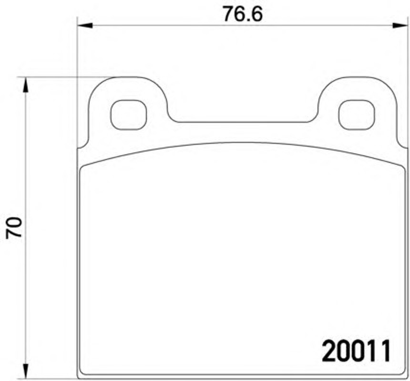 Колодки тормозные дисковые HELLA/BEHR/PAGID T0475