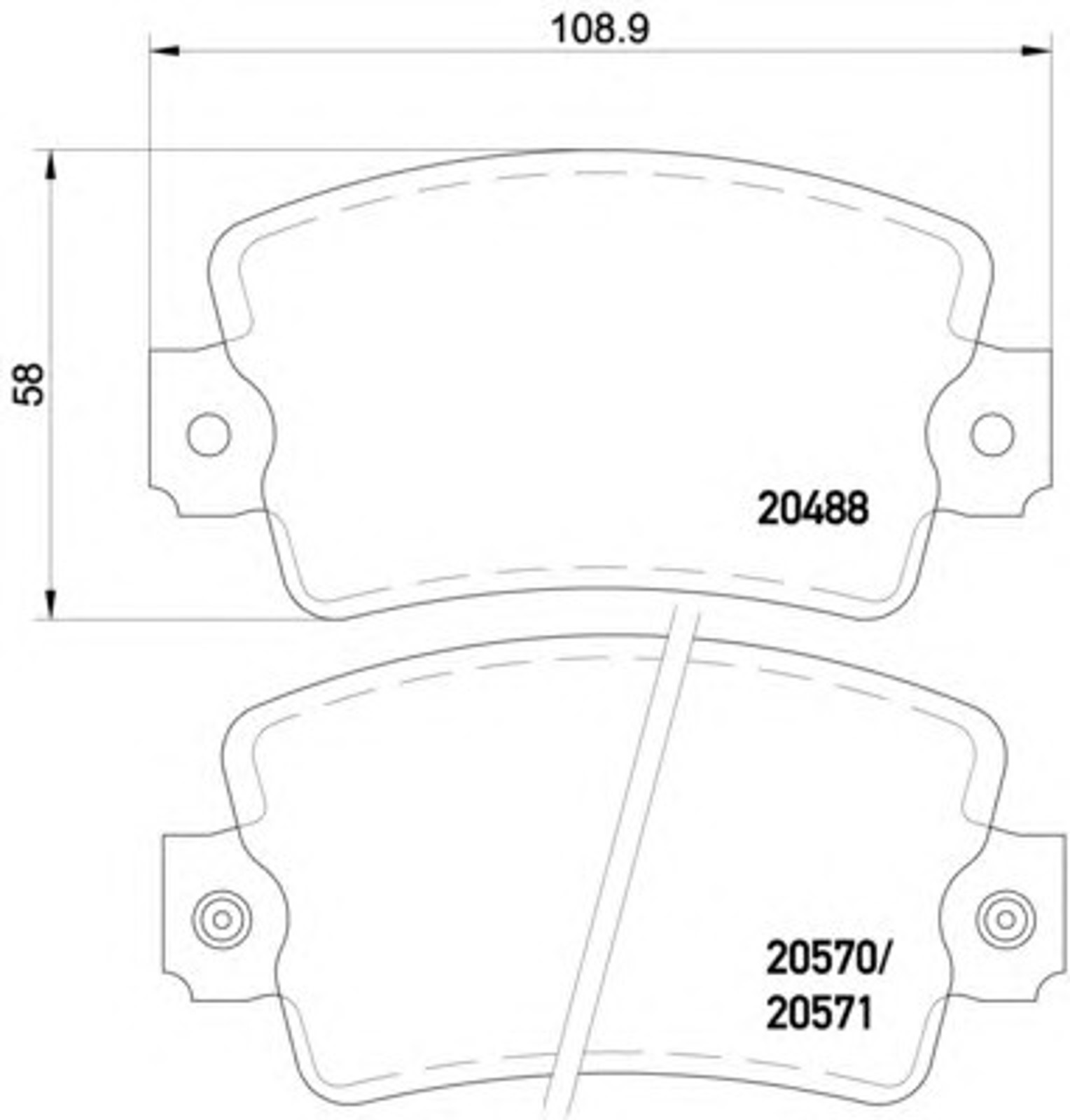 Колодки тормозные дисковые HELLA/BEHR/PAGID T0699