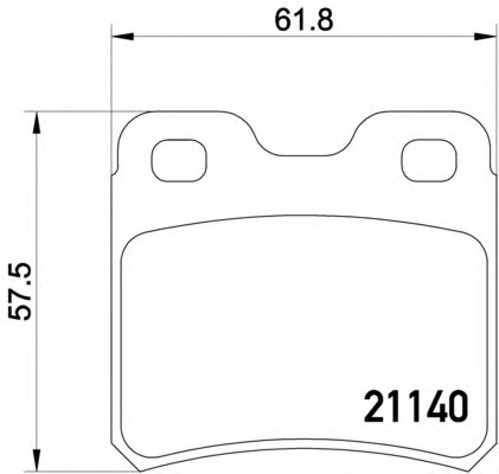Колодки тормозные дисковые HELLA/BEHR/PAGID T1034