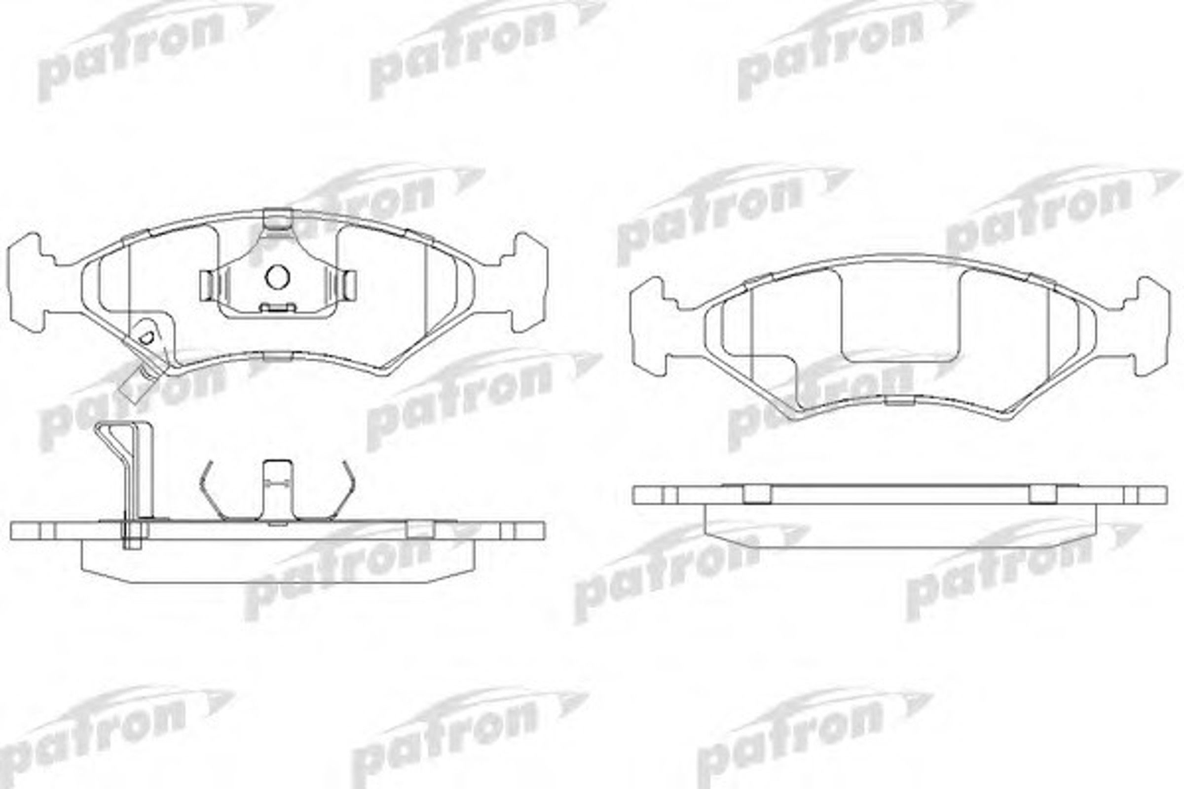 Колодки тормозные дисковые HELLA/BEHR/PAGID T1133