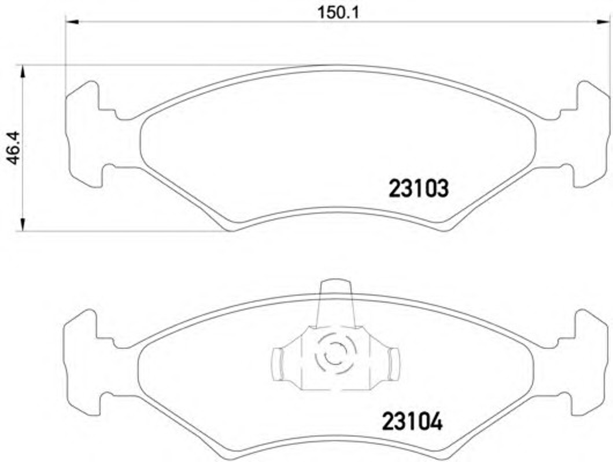 Колодки тормозные дисковые HELLA/BEHR/PAGID T1141