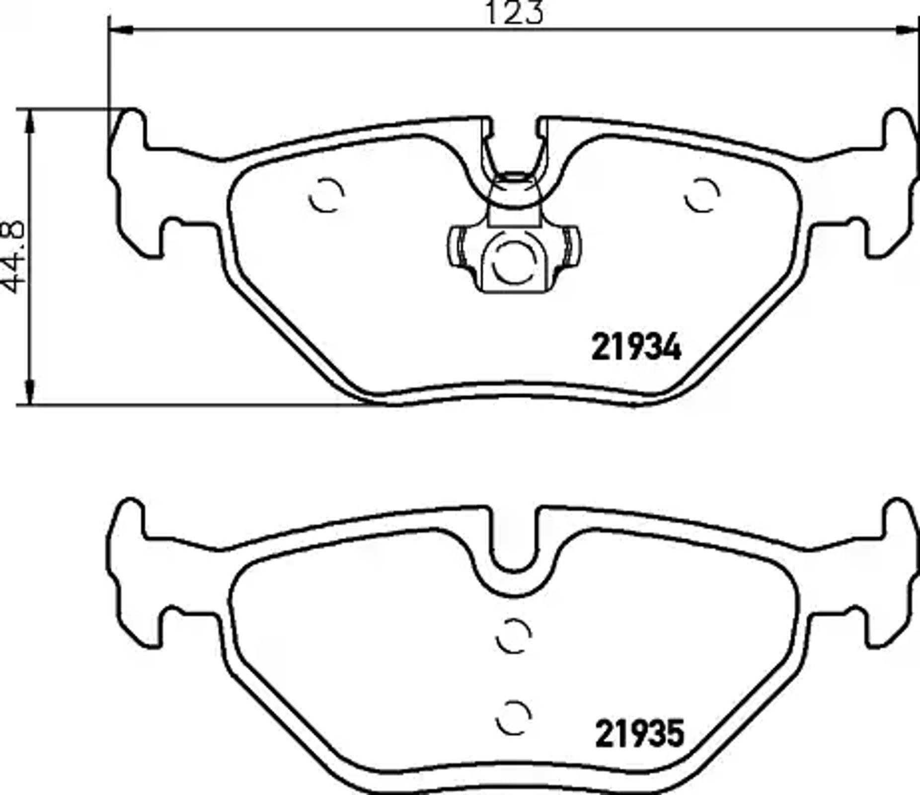 Колодки тормозные дисковые HELLA/BEHR/PAGID T1178