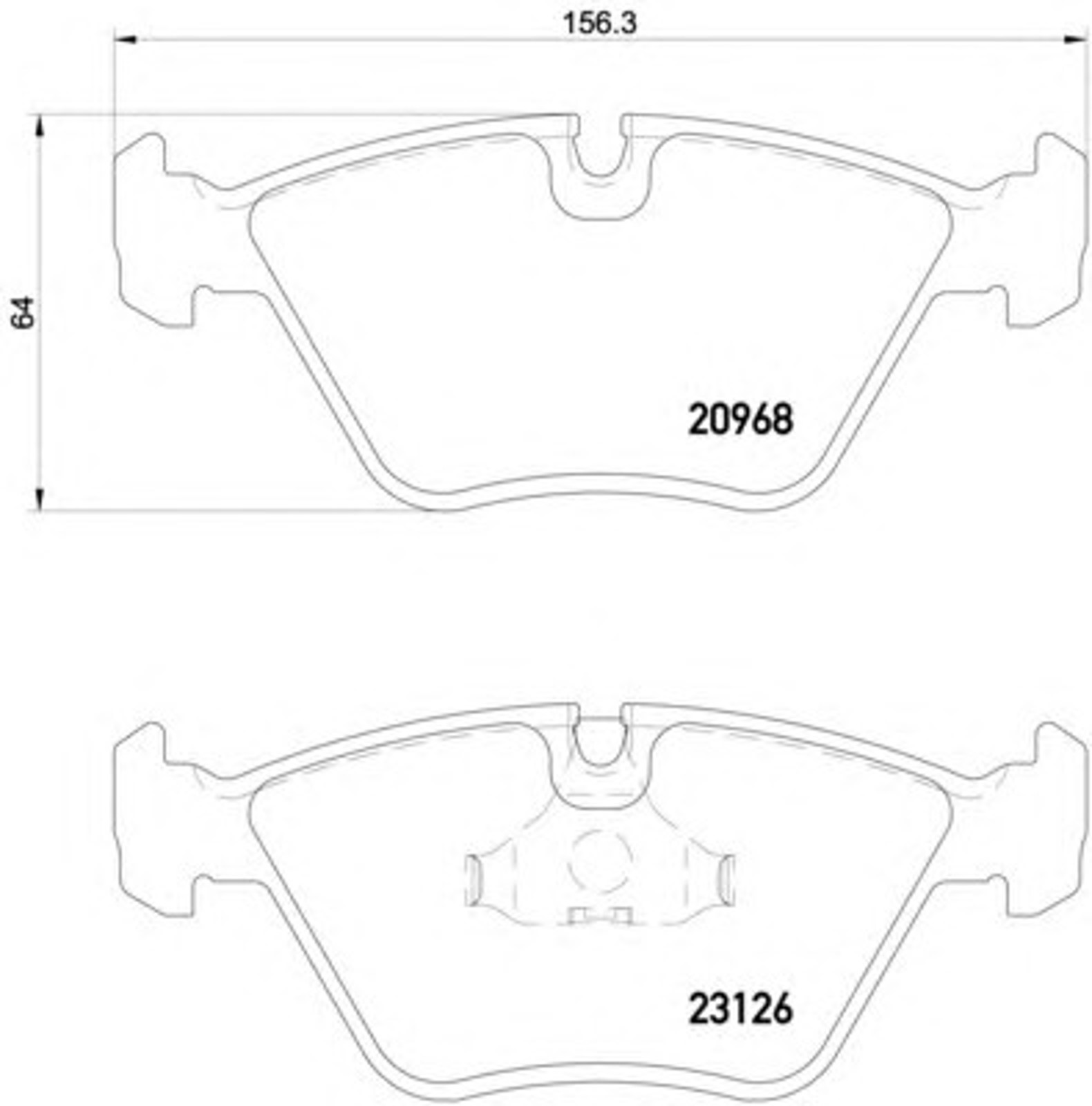Колодки тормозные дисковые HELLA/BEHR/PAGID T1200