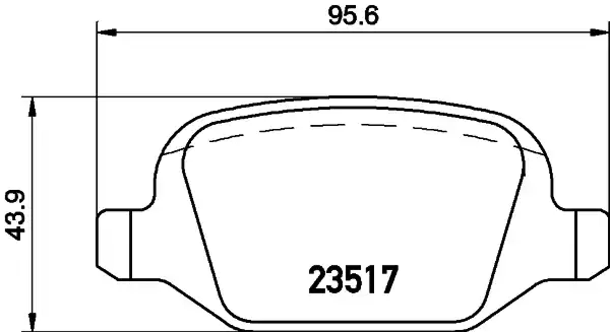 Колодки тормозные дисковые HELLA/BEHR/PAGID T1240