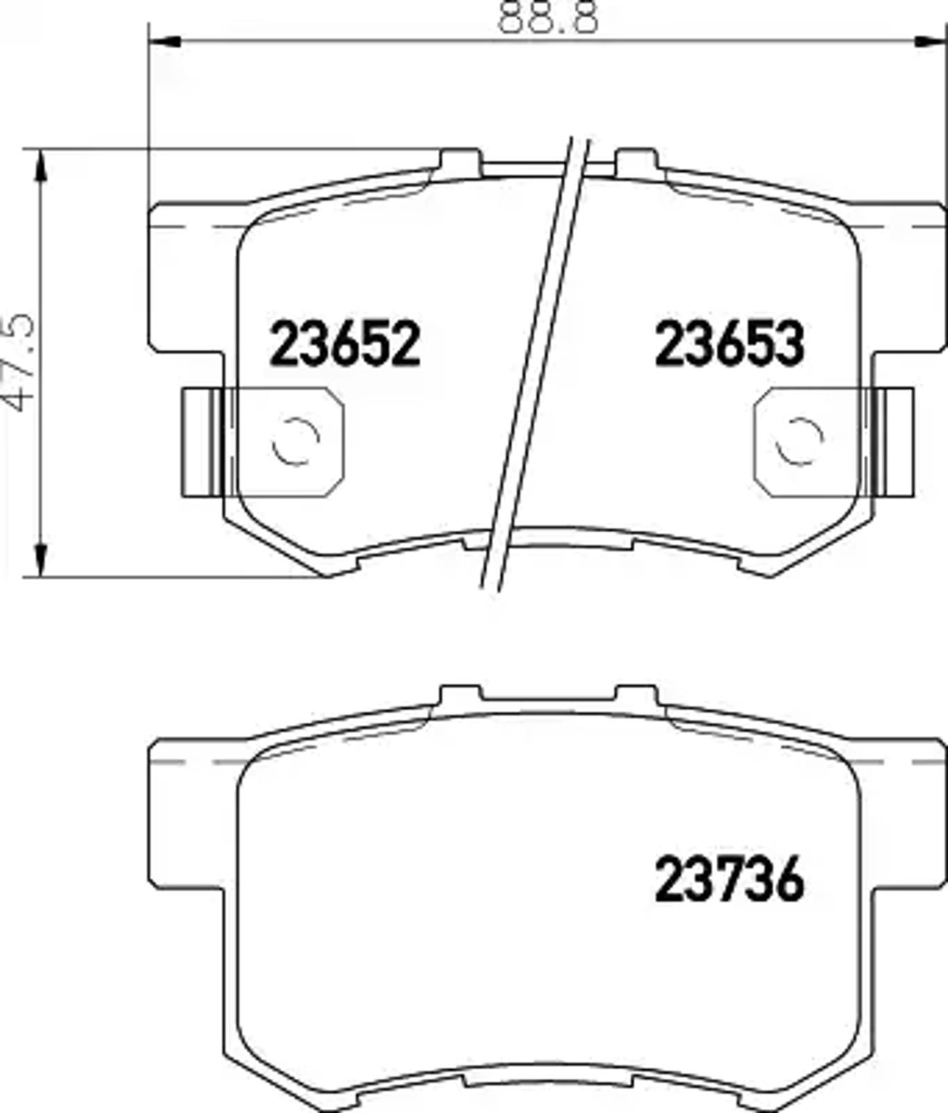 Колодки тормозные дисковые HELLA/BEHR/PAGID T1263