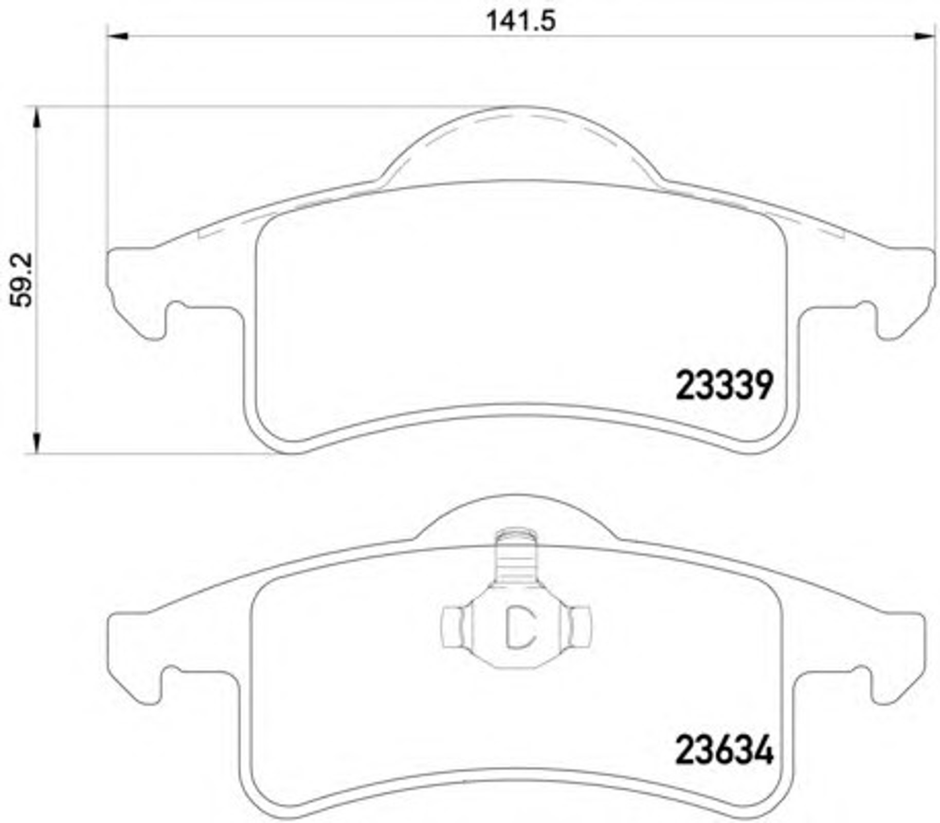 Колодки тормозные дисковые HELLA/BEHR/PAGID T1297
