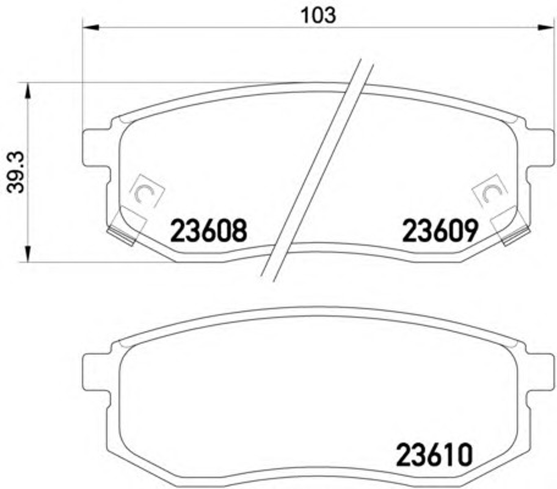 Колодки тормозные дисковые HELLA/BEHR/PAGID T1309