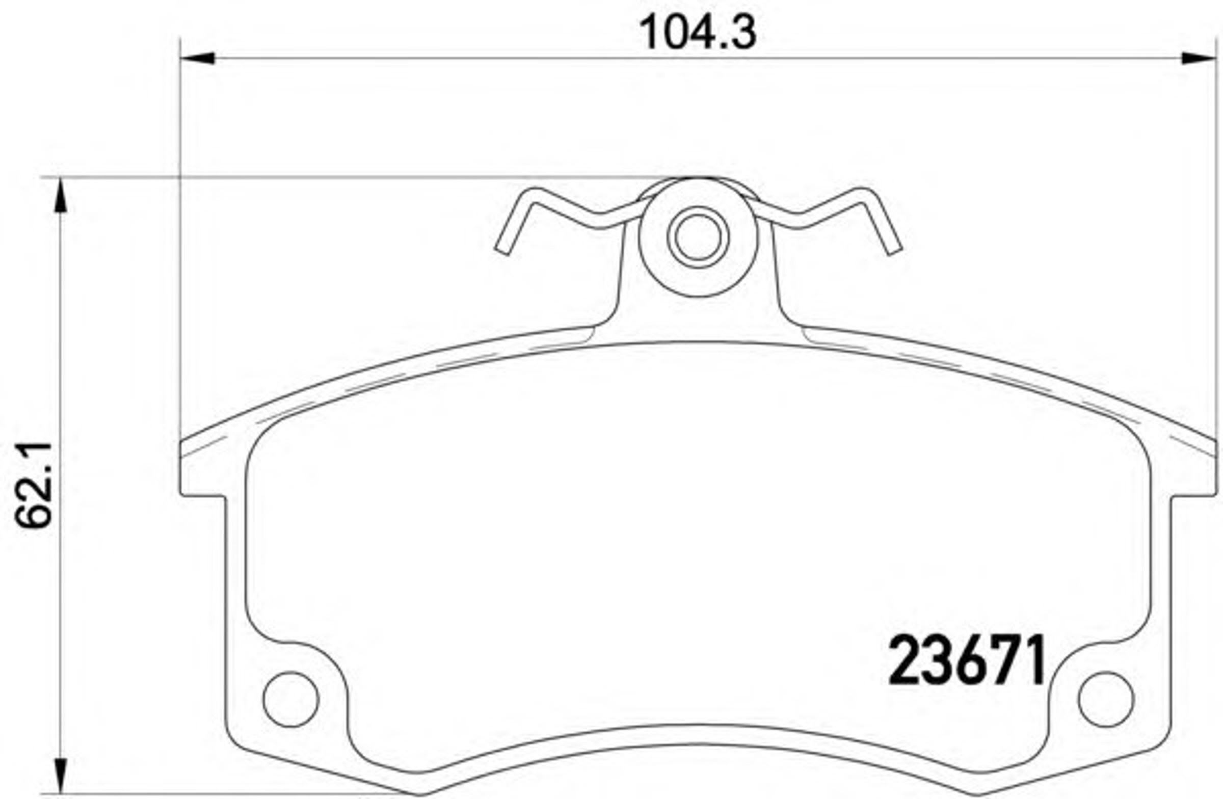 Колодки тормозные дисковые HELLA/BEHR/PAGID T1349