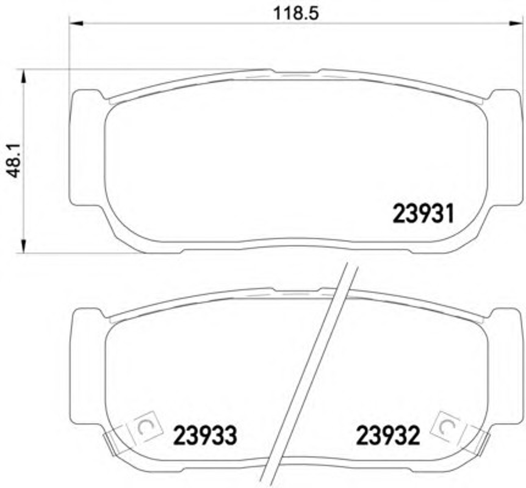 Колодки тормозные дисковые HELLA/BEHR/PAGID T1363