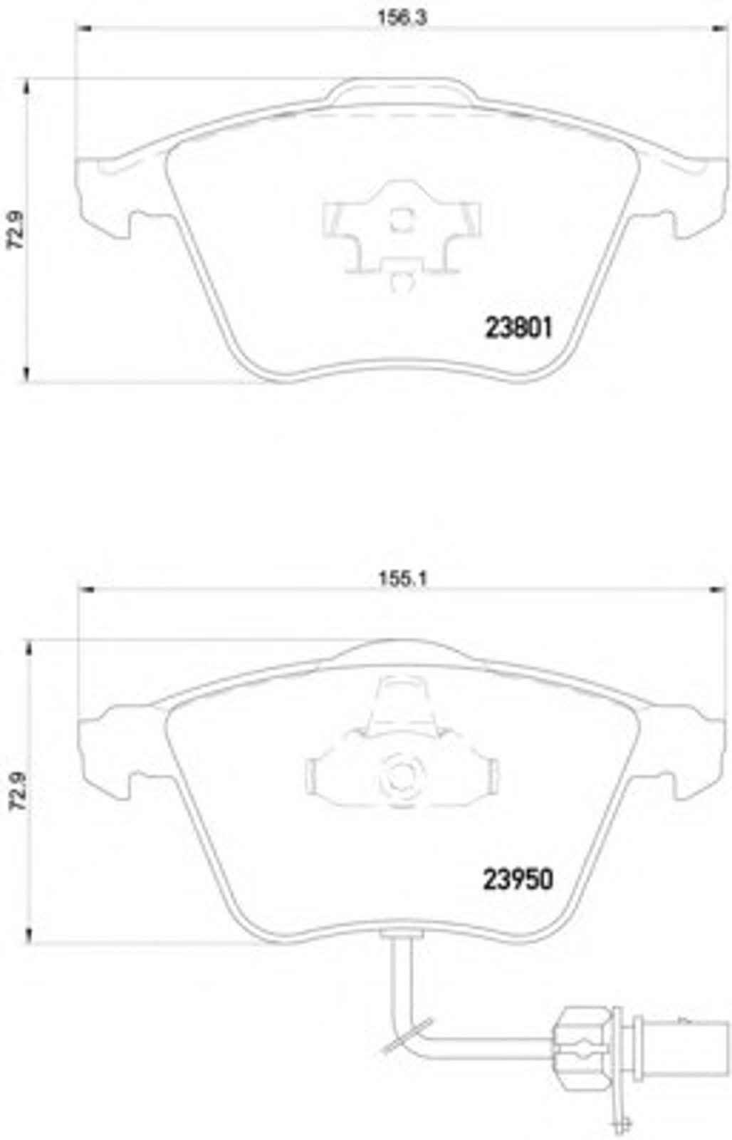 Колодки тормозные дисковые HELLA/BEHR/PAGID T1487
