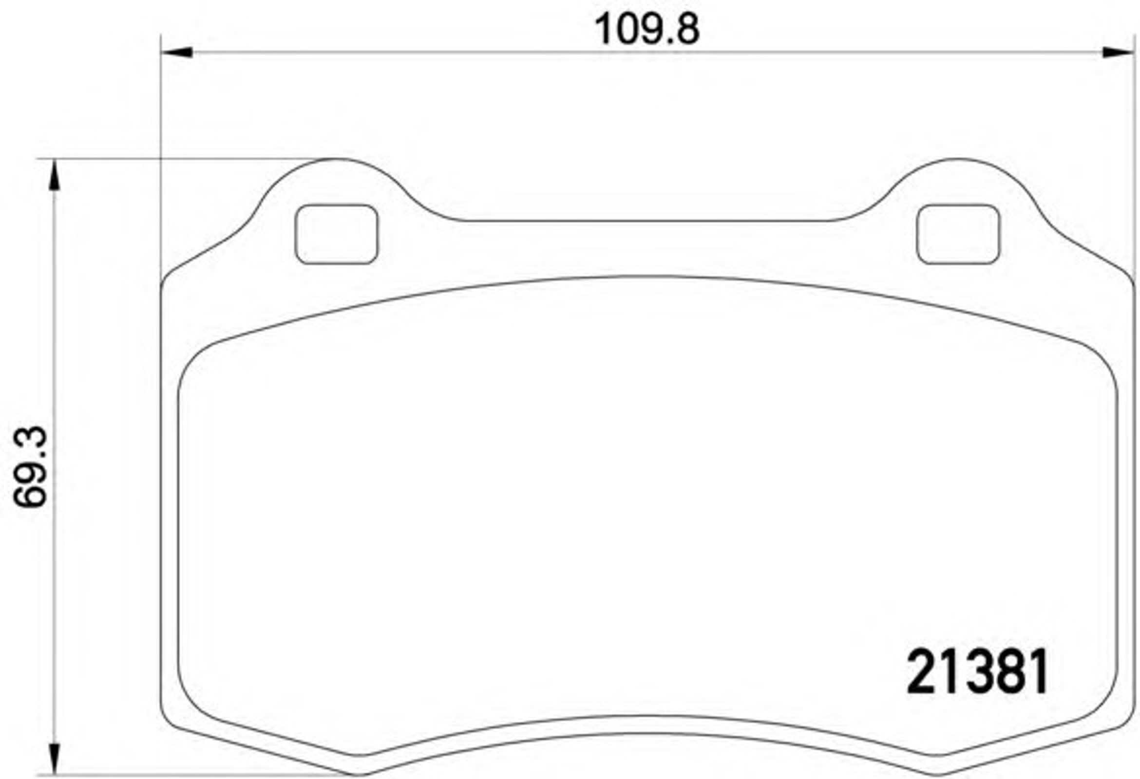 Колодки тормозные дисковые HELLA/BEHR/PAGID T1662