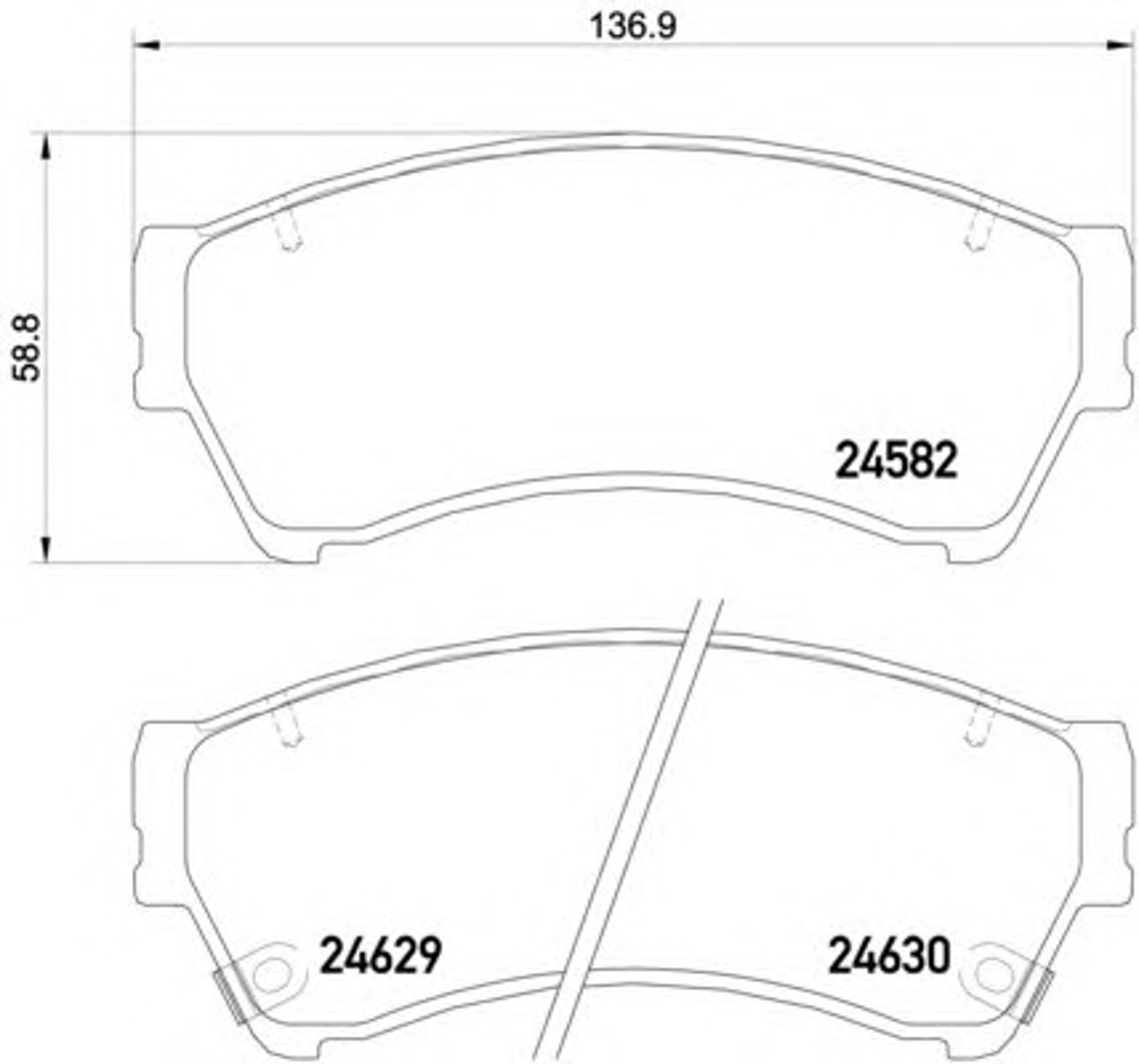 Колодки тормозные дисковые HELLA/BEHR/PAGID T1749