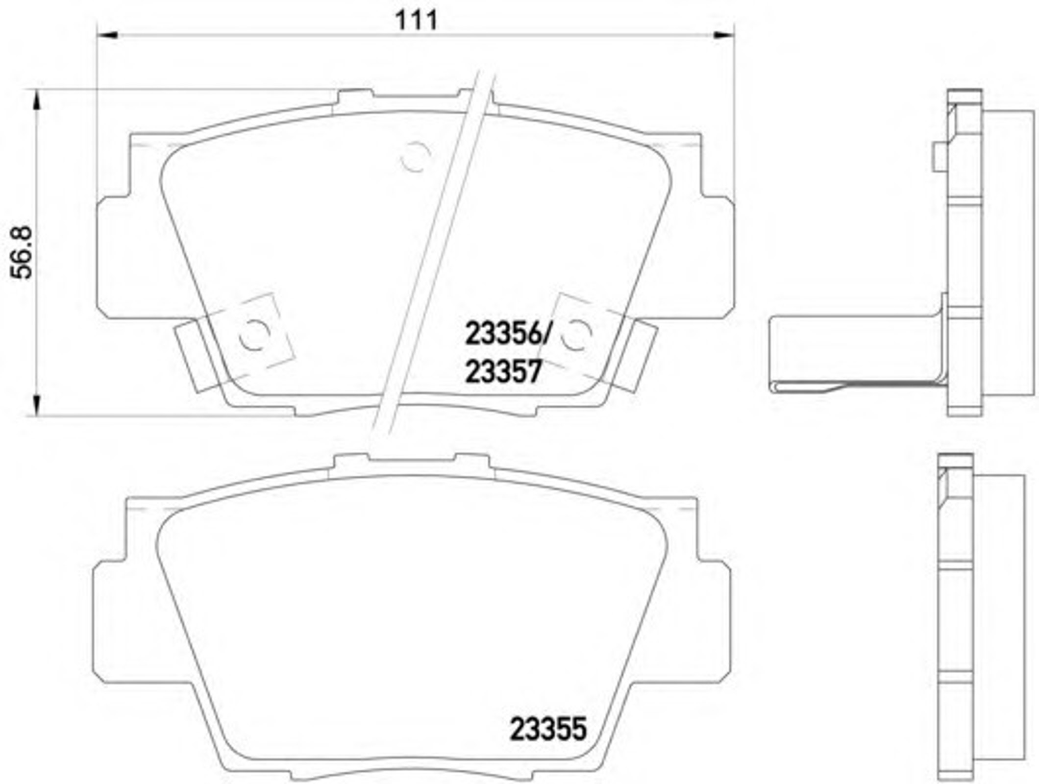 Колодки тормозные дисковые HELLA/BEHR/PAGID T1756