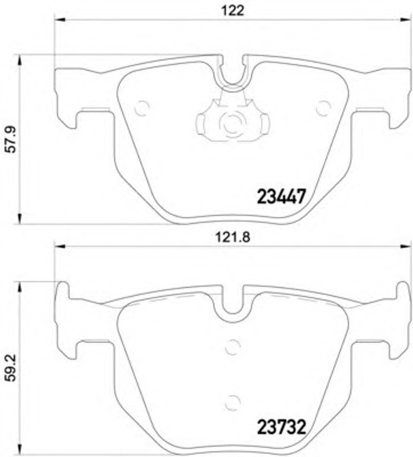 Колодки тормозные дисковые HELLA/BEHR/PAGID T1771