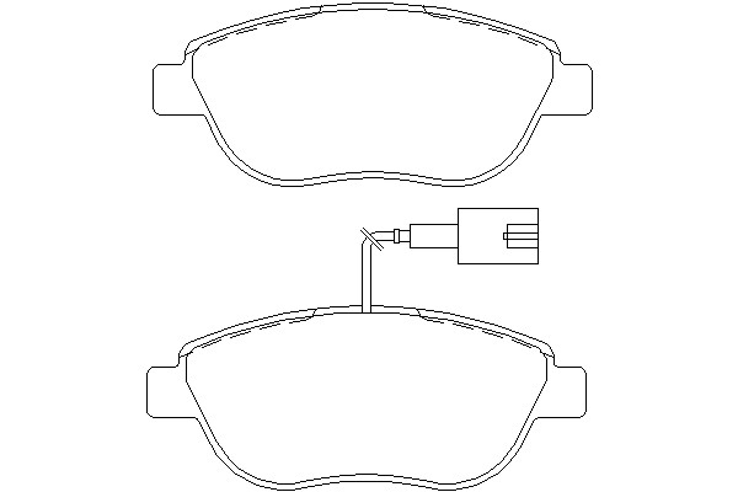 Колодки тормозные дисковые HELLA/BEHR/PAGID T1825