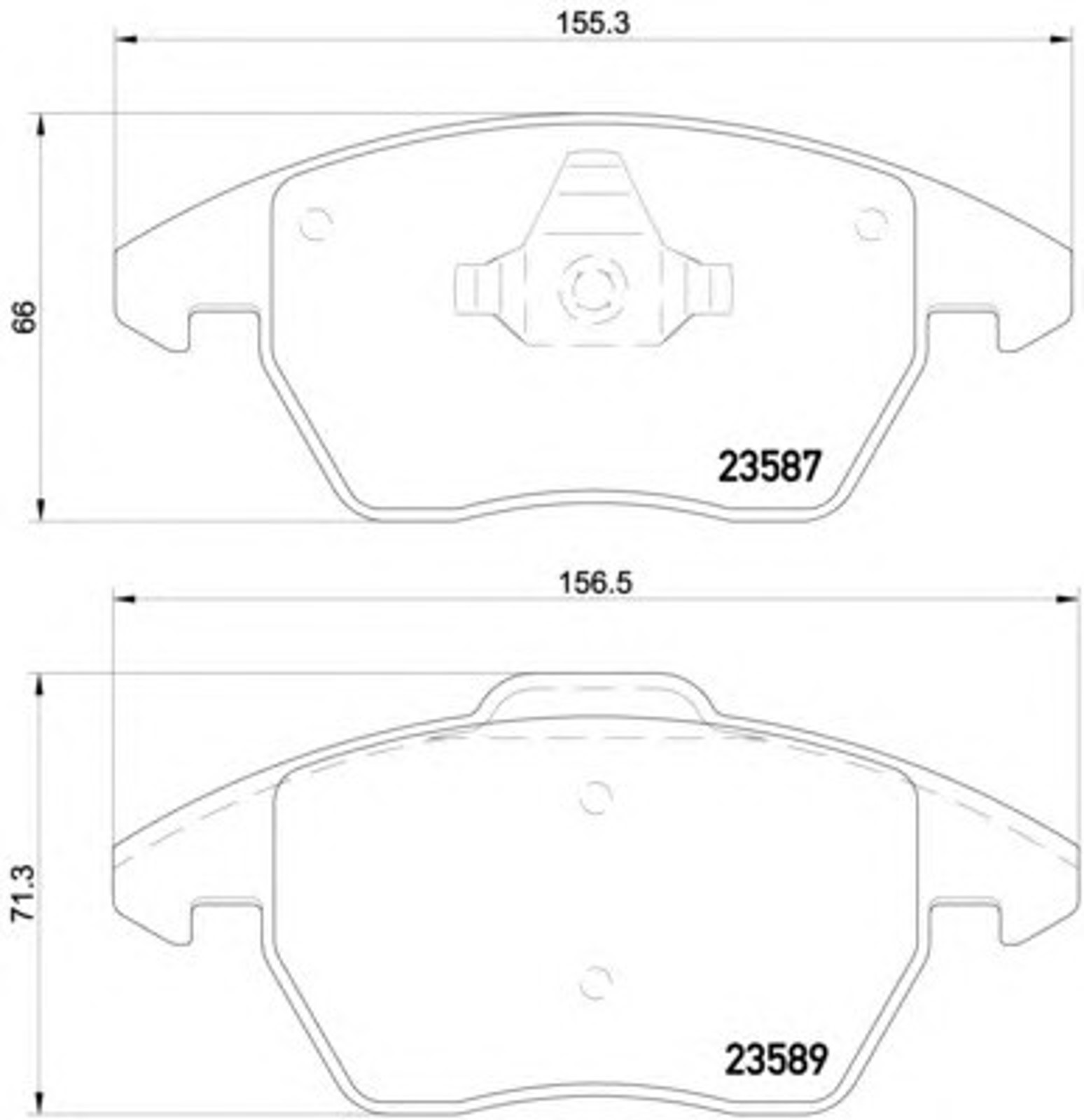 Колодки тормозные дисковые HELLA/BEHR/PAGID T1841