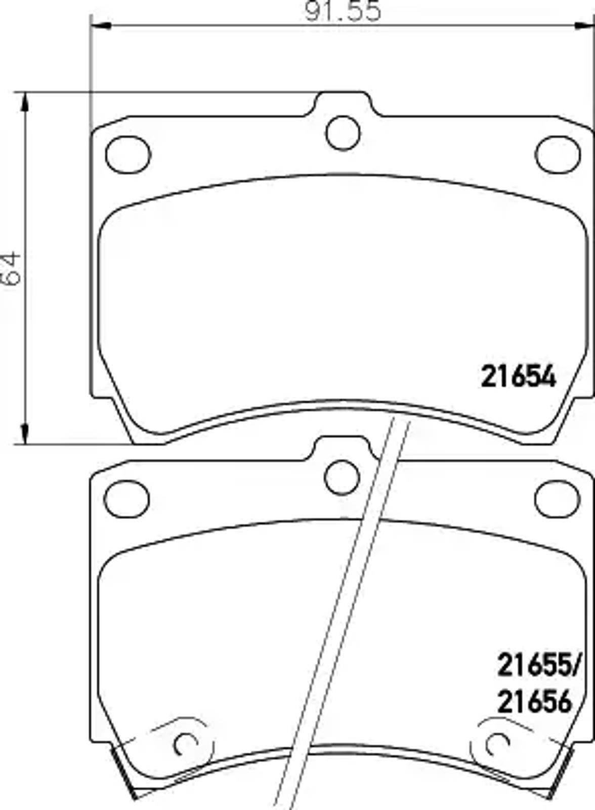 Колодки тормозные дисковые HELLA/BEHR/PAGID T3014